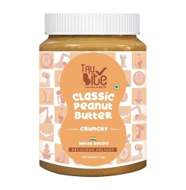 Trubite Classic Peanut Butter Crunchy   Plastic Jar  1 kilogram